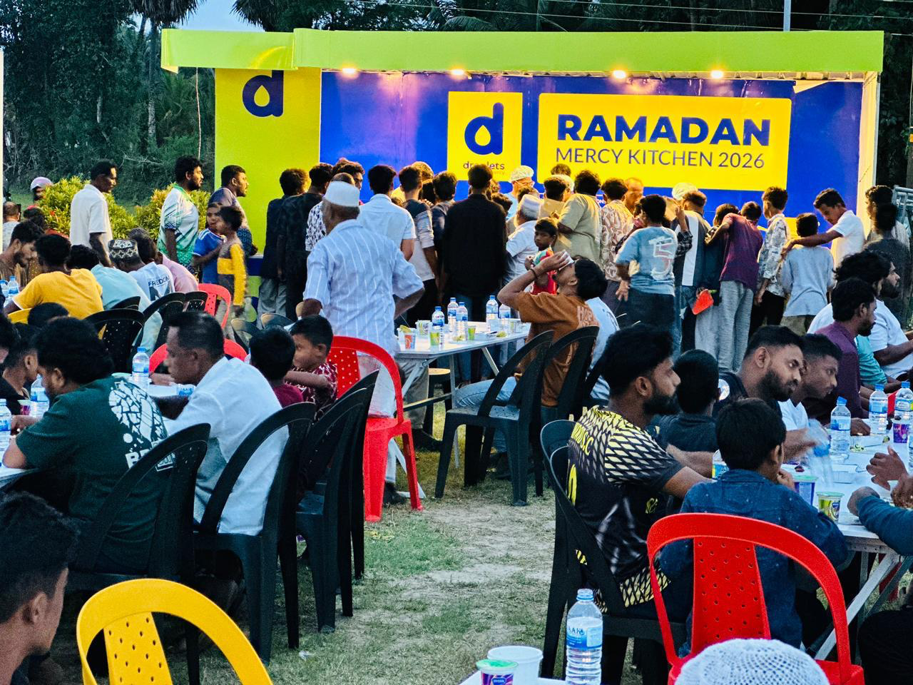 Mercy Kitchen - Evening community gathering in Sri Lanka